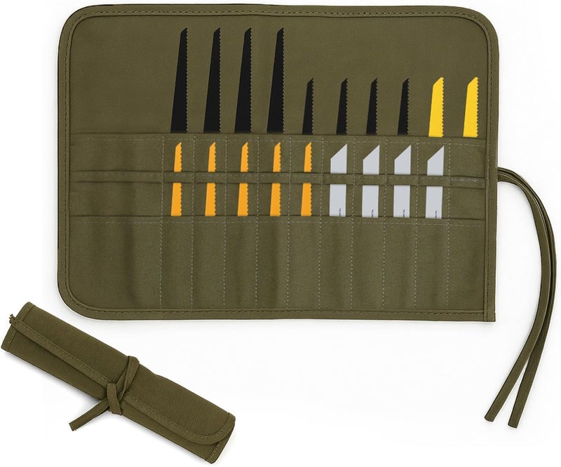 JCWPVA Portable Saw Blade Storage Case - Lightweight and Easy to Carry for Reciprocating, Wood Pruning Saw Blades - Perfect for DIY, Professional Craftsmen, Construction Workers (Case Only) - Image 1